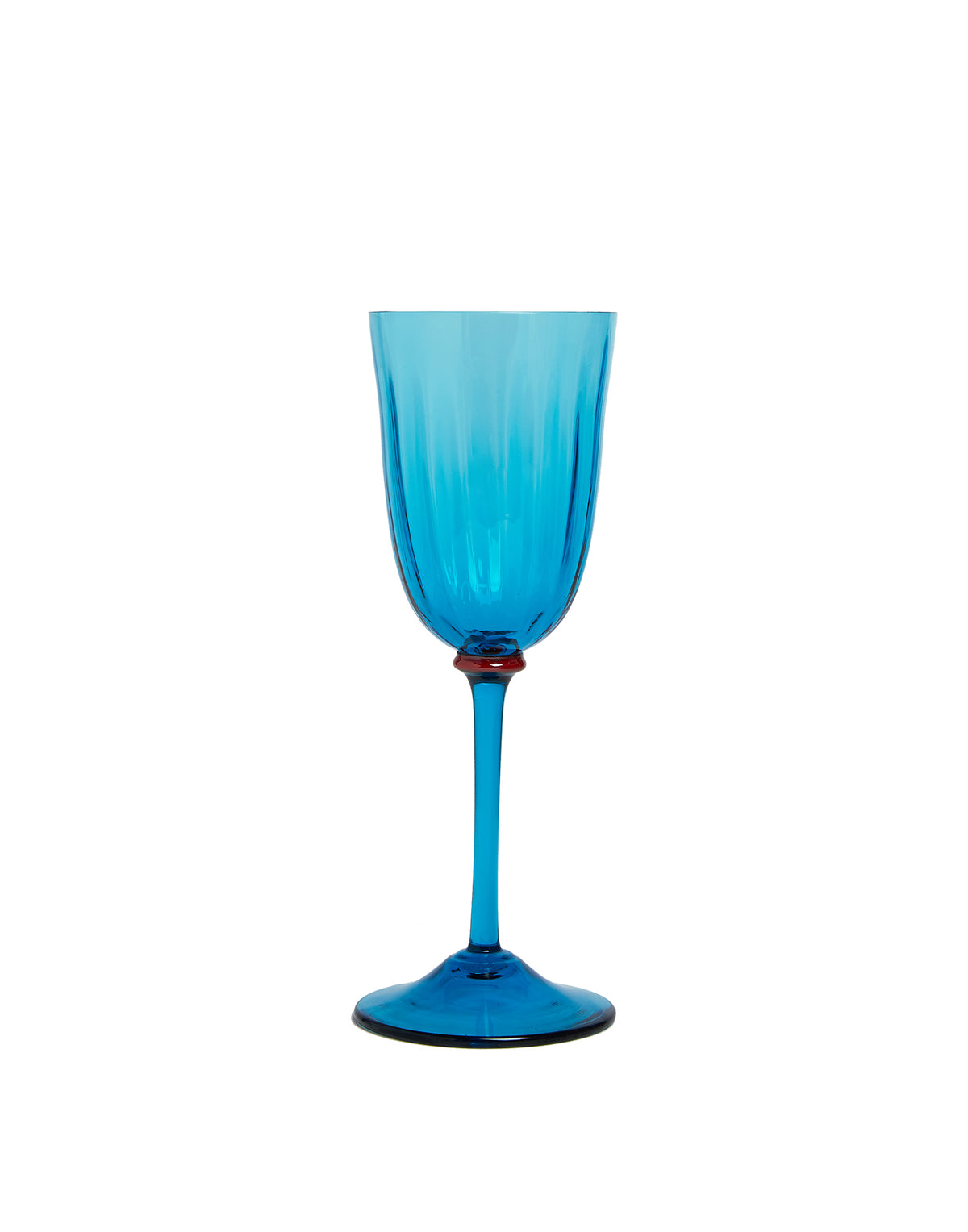 Wine Rainbow Glasses in Mix Multicolor, Set of 8