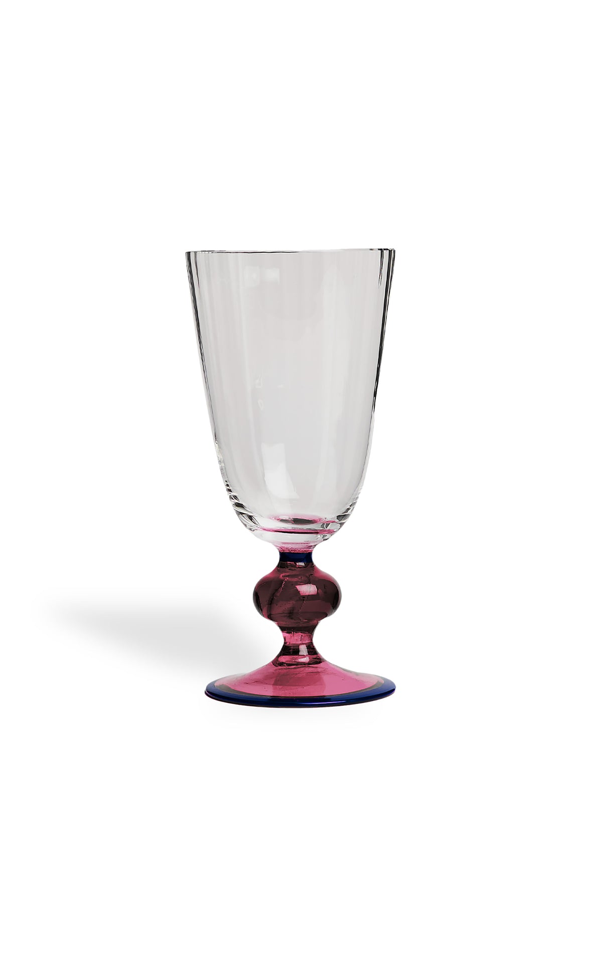 Perfetto Wine Glasses in Mix Multicolor, Set of 8