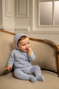 Sasha Baby Set in Bluebell