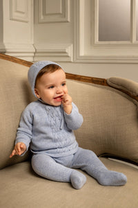 Sasha Baby Set in Bluebell