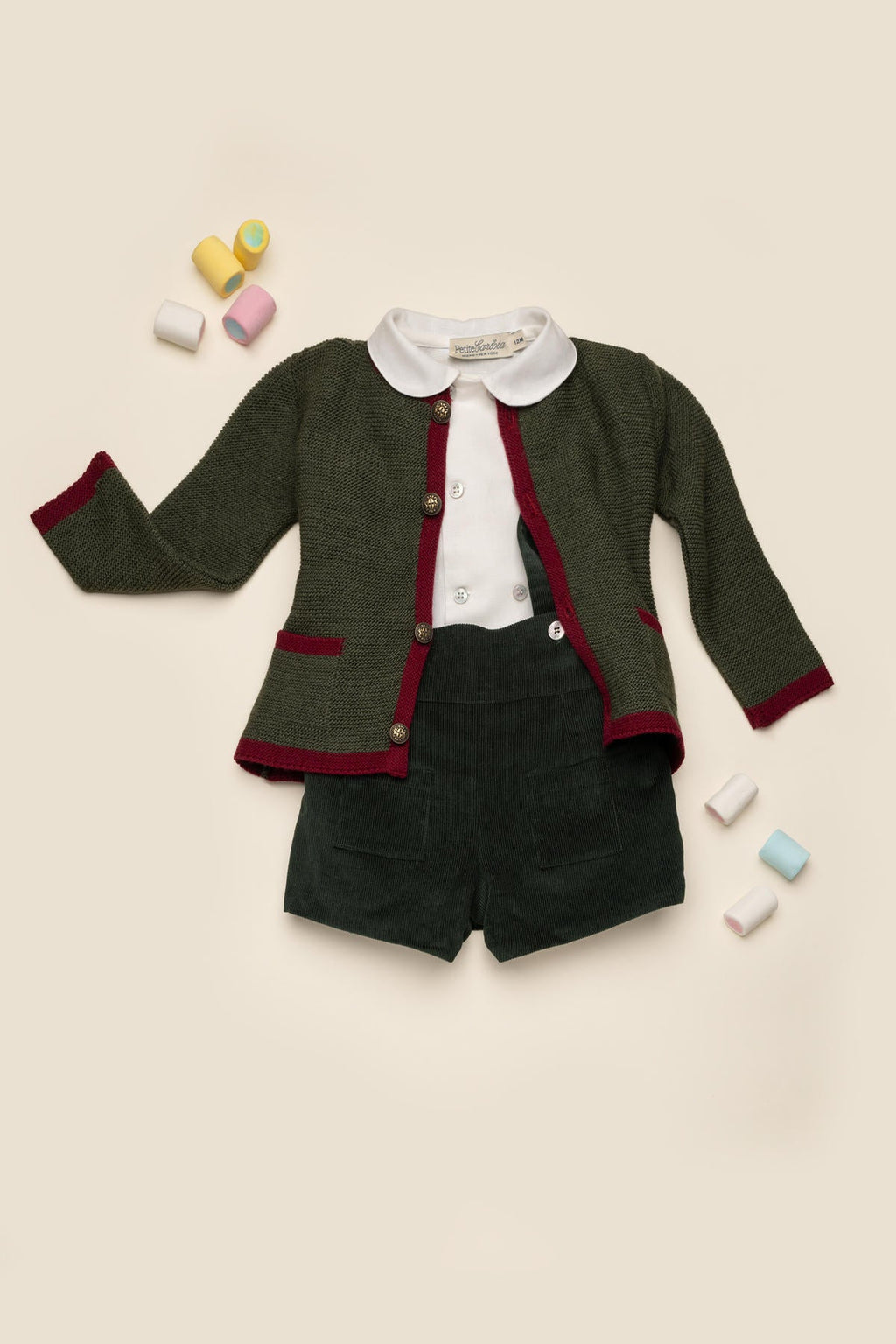 Daniel Cardigan in Pine Green