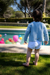 Julian Romper in Seaside Stripe