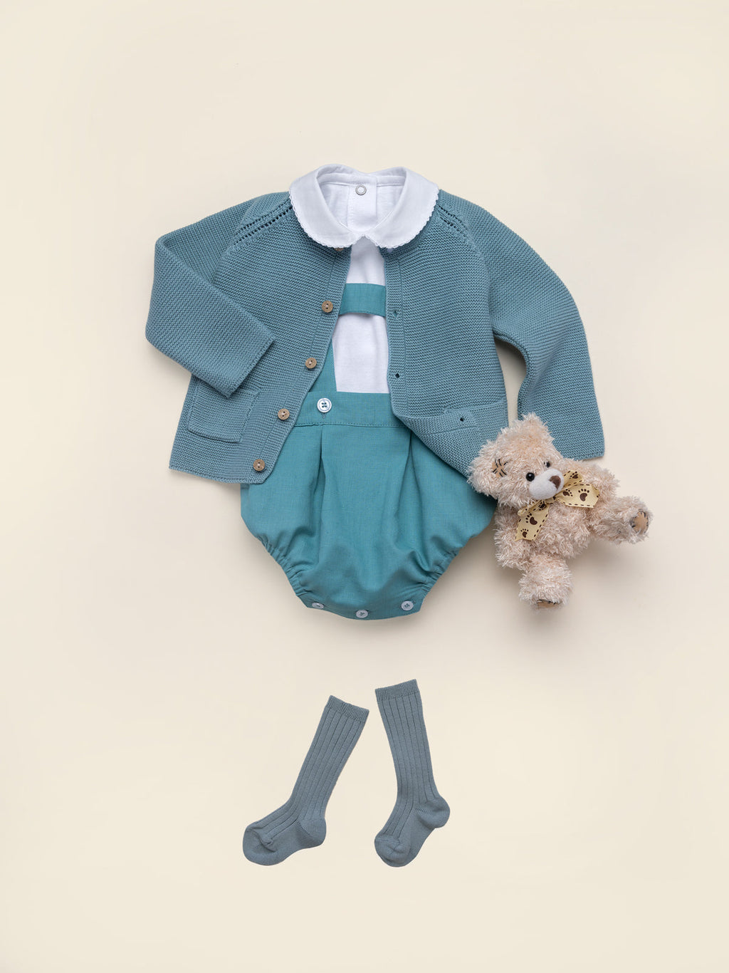 Luca Bodysuit in Cloud White
