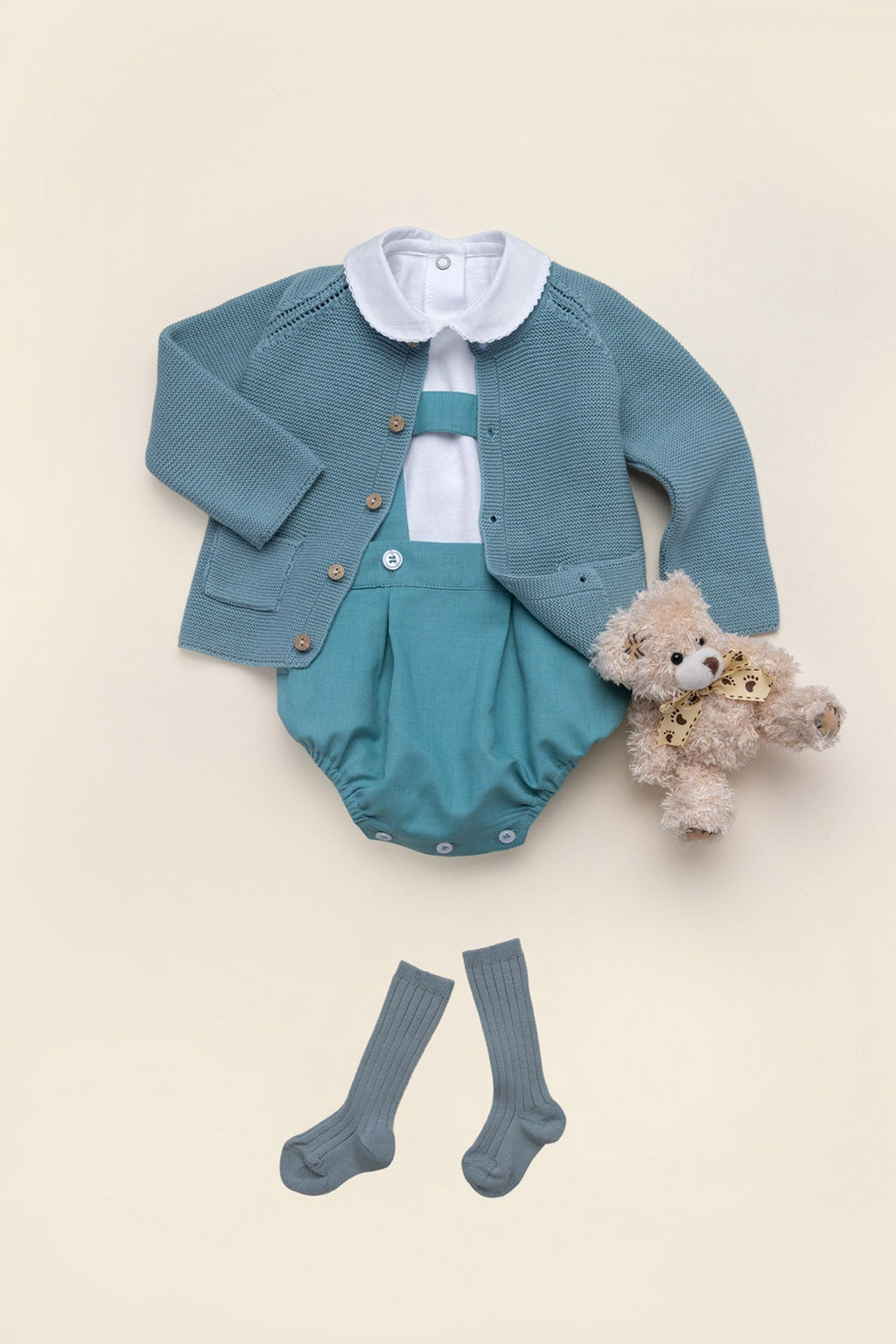 Adrian Cardigan in Mint Green