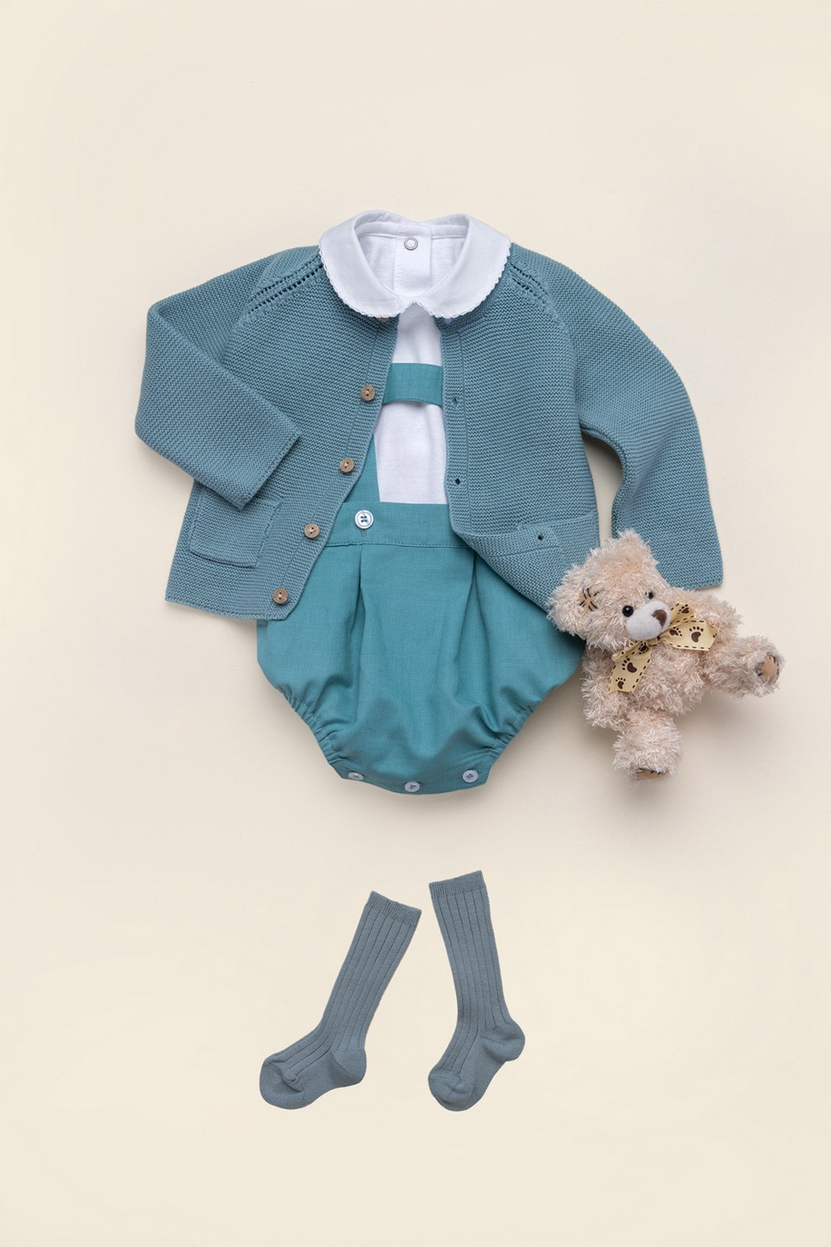 Adrian Cardigan in Mint Green