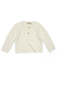 Jules Cardigan in Ivory White