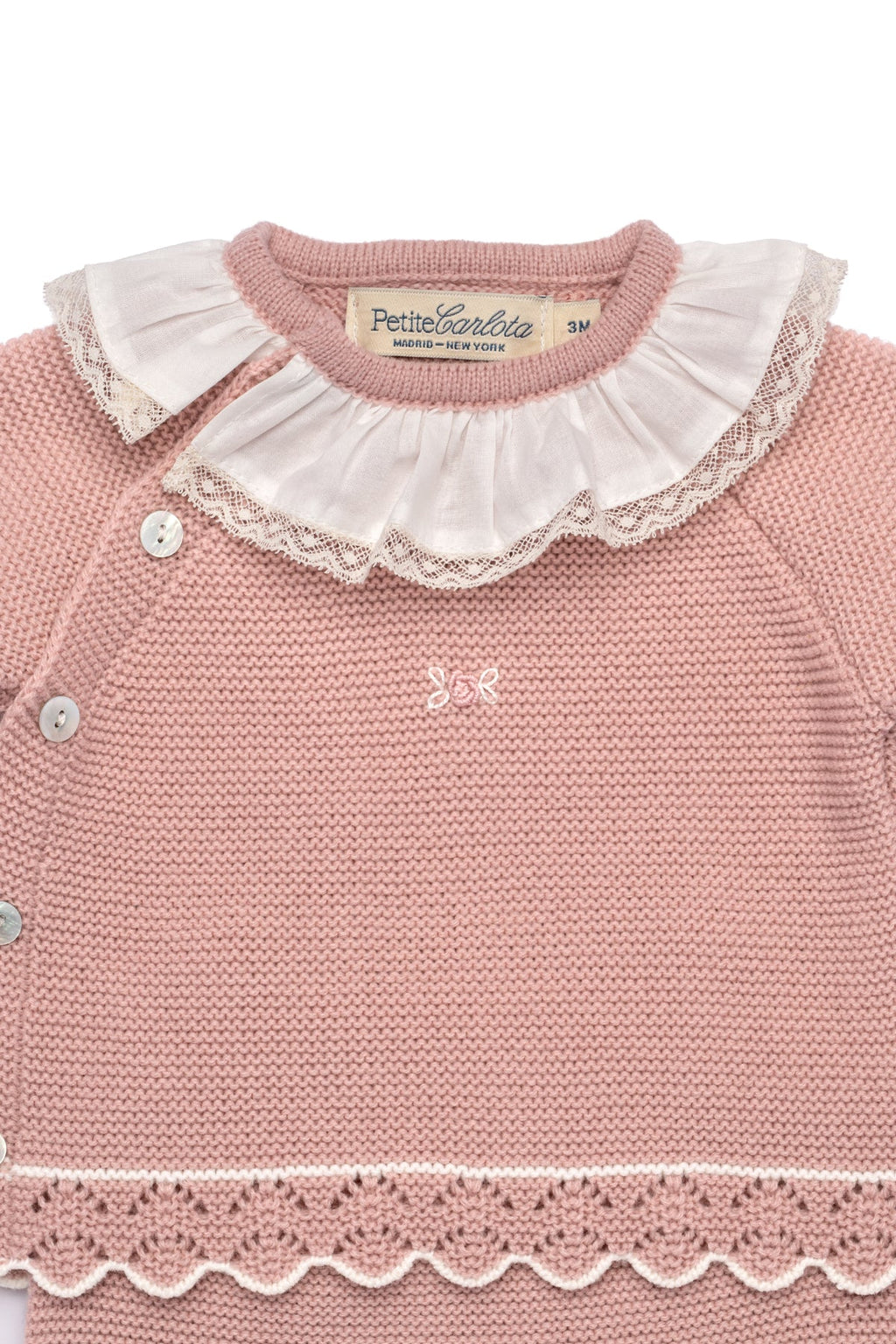 Bella Baby Set in Rose Petal