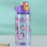 gourde motif licorne