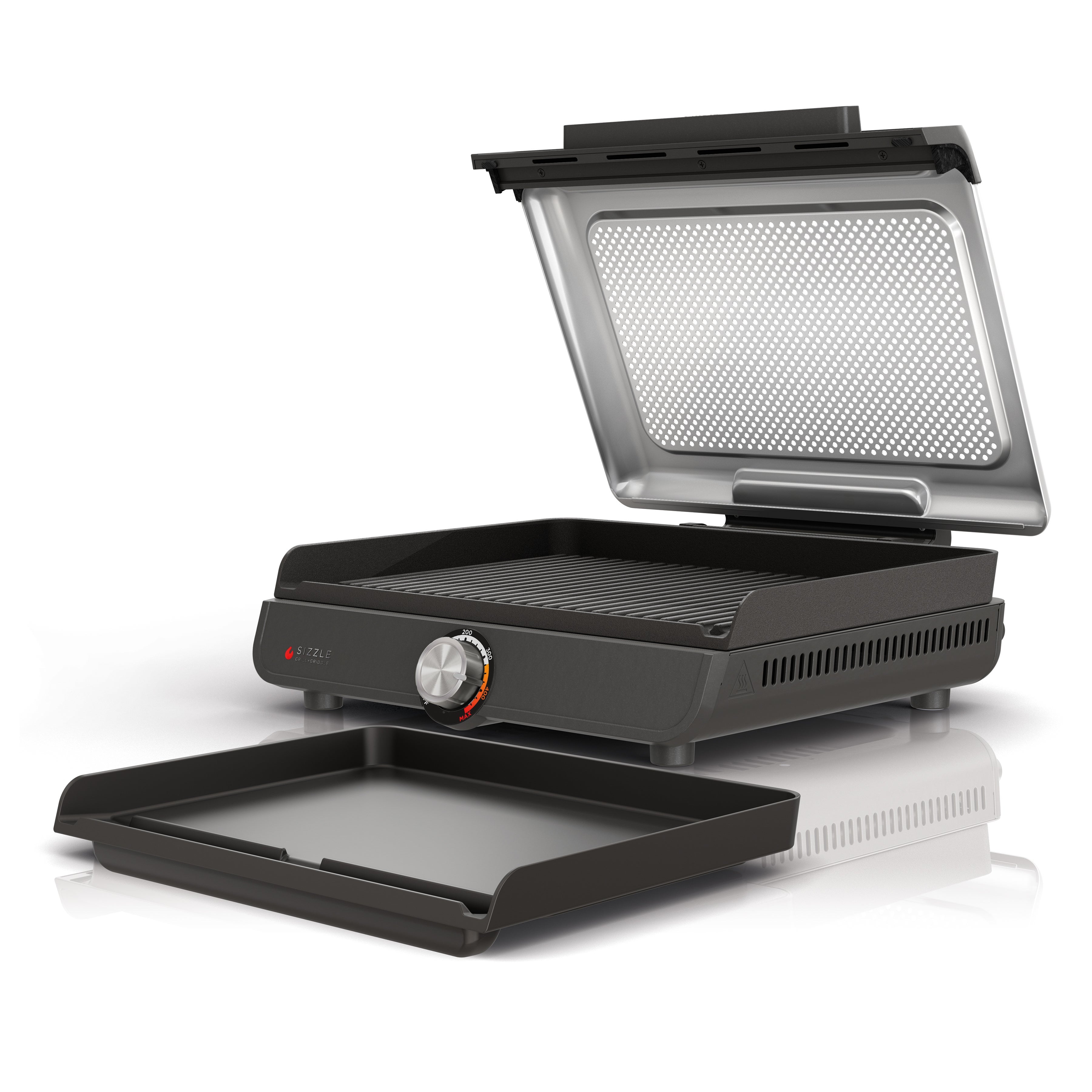 Sizzle Smokeless Indoor Grill/Griddle