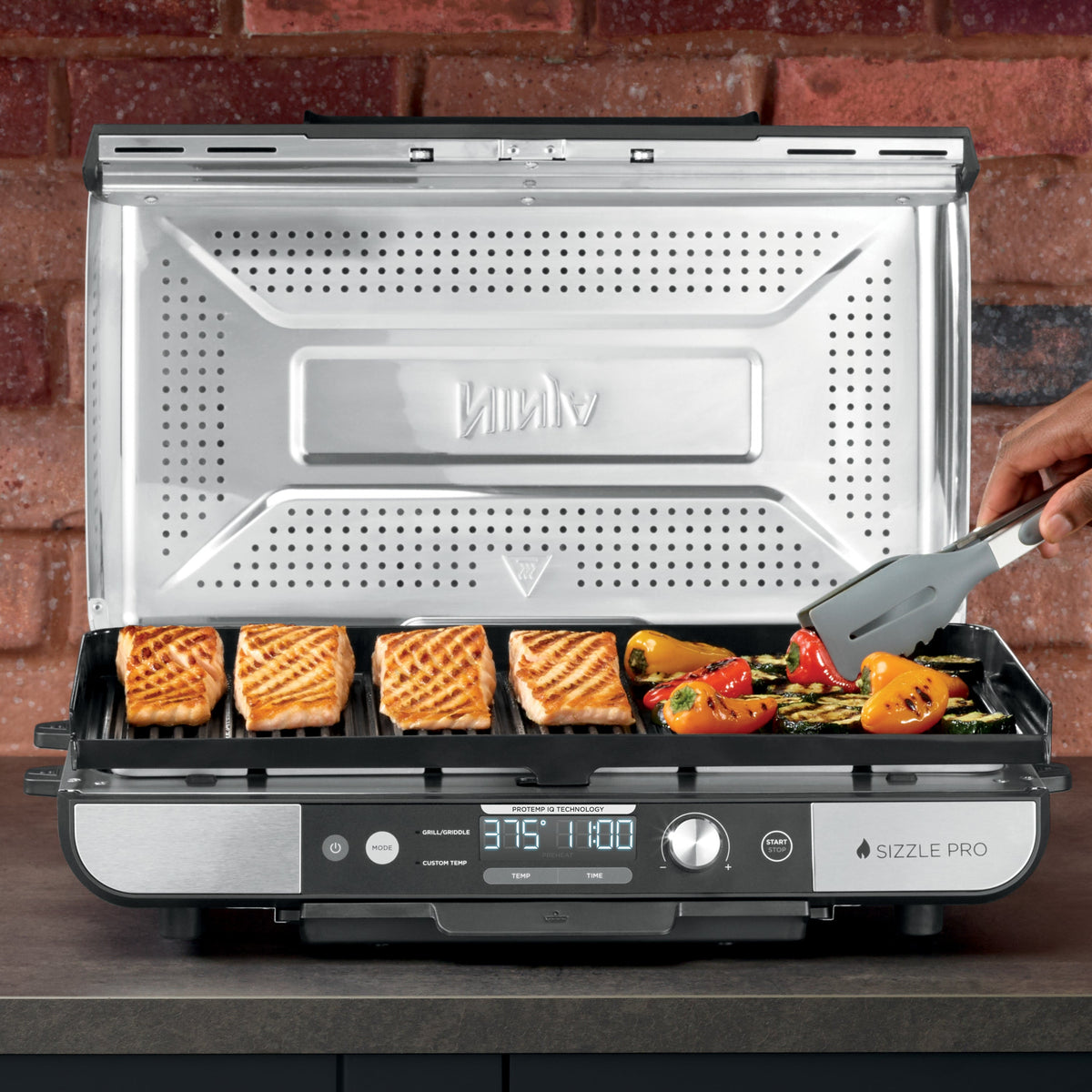 Sizzle Pro XL 20" Indoor Griddle & Grill