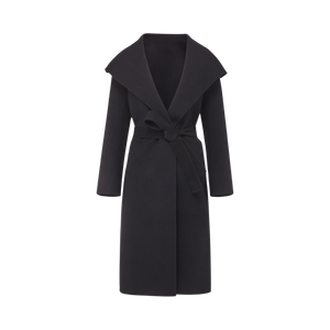Gabriella Cashmere Coat in Black