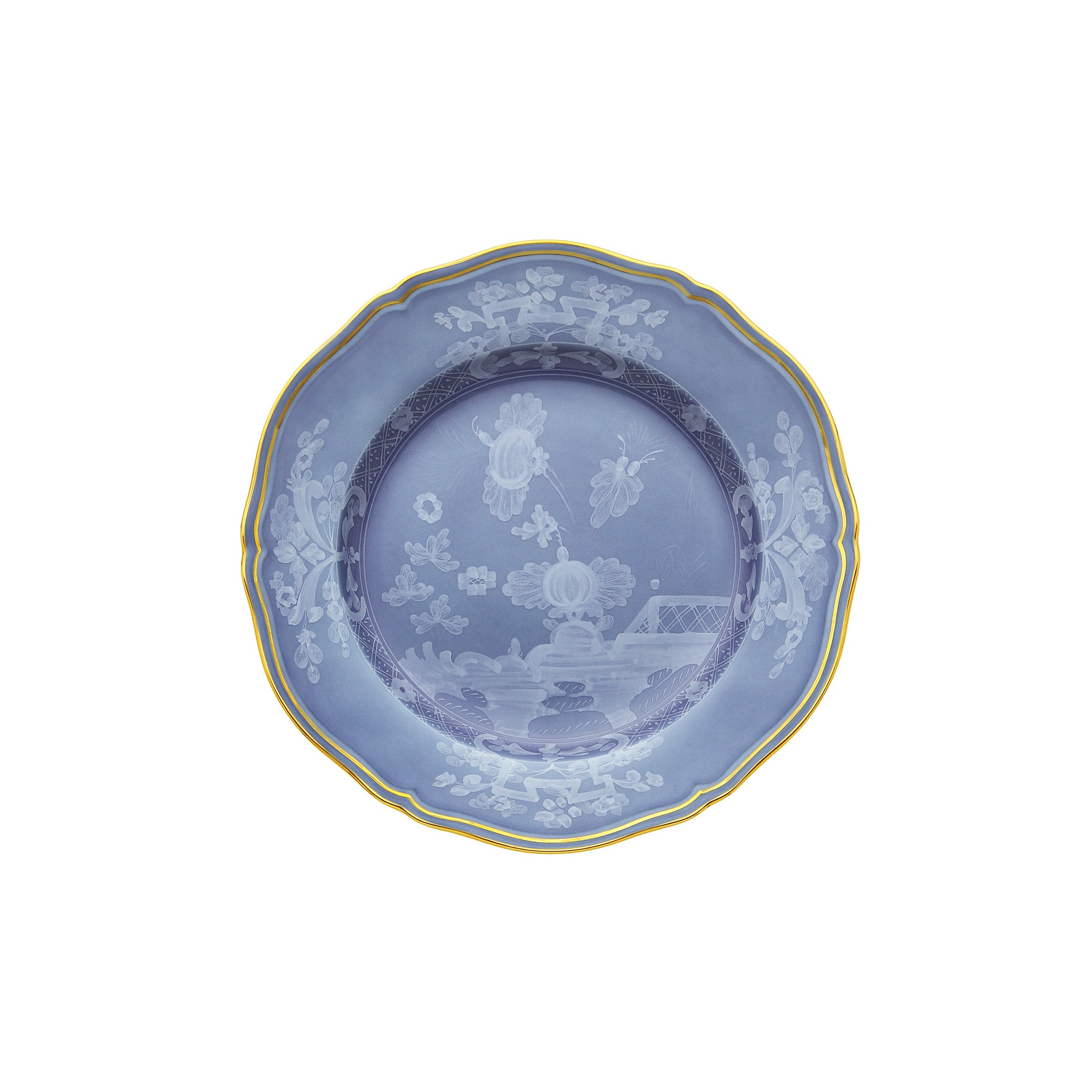 Oriente Italiano Bread Plate in Pervinca