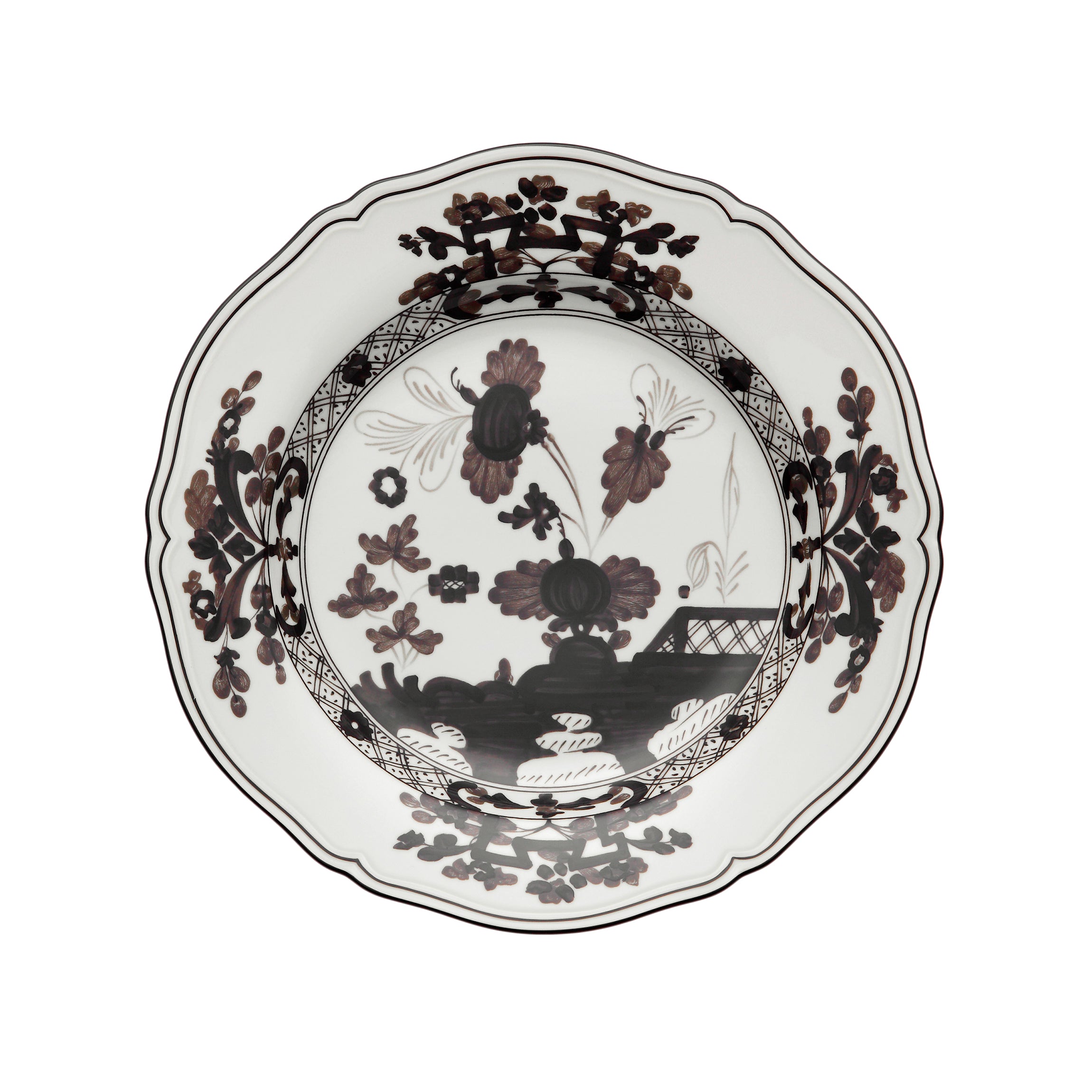 Oriente Italiano Soup Plate in Albus