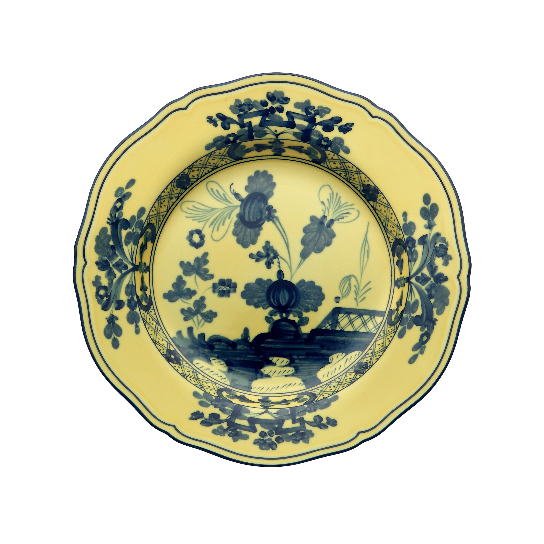 Oriente Italiano Soup Plate in Citrino