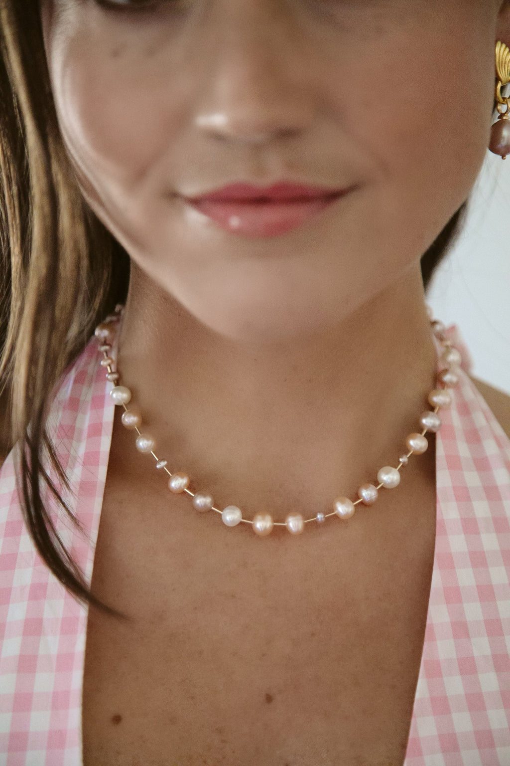 Golden Rod Necklace