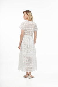 Grace Maxi Dress in White