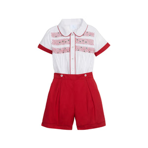 Graham Short Set in Red
