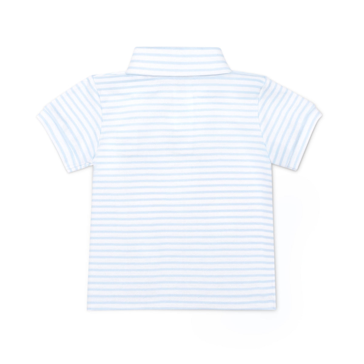 Henry Duvall classic white boys polo in soft cotton, timeless preppy wardrobe staple for school and dressier occasions