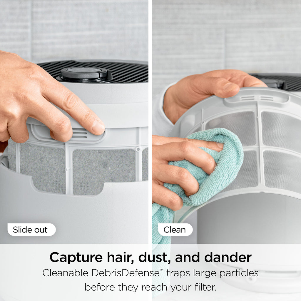 NeverChange Compact Pro Air Purifier in Honeydew