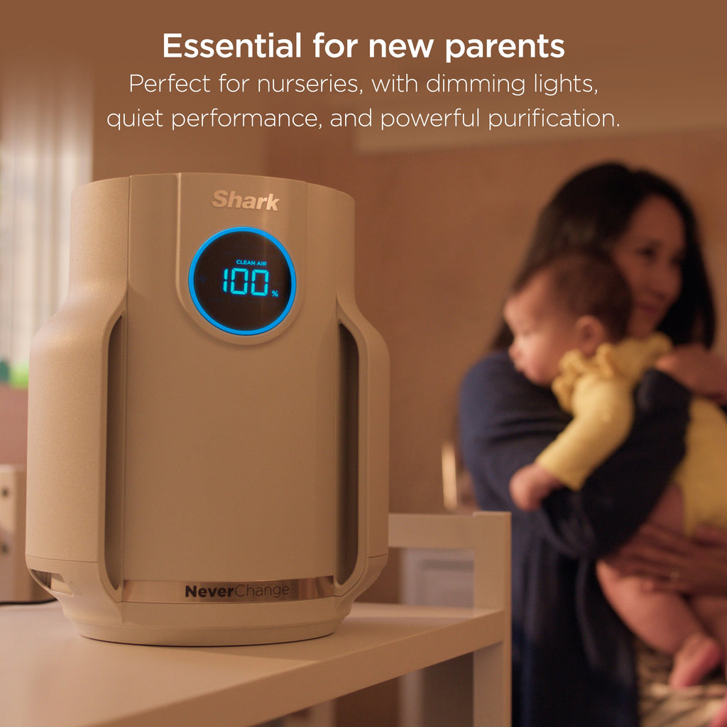 NeverChange Compact Pro Air Purifier in Quartz