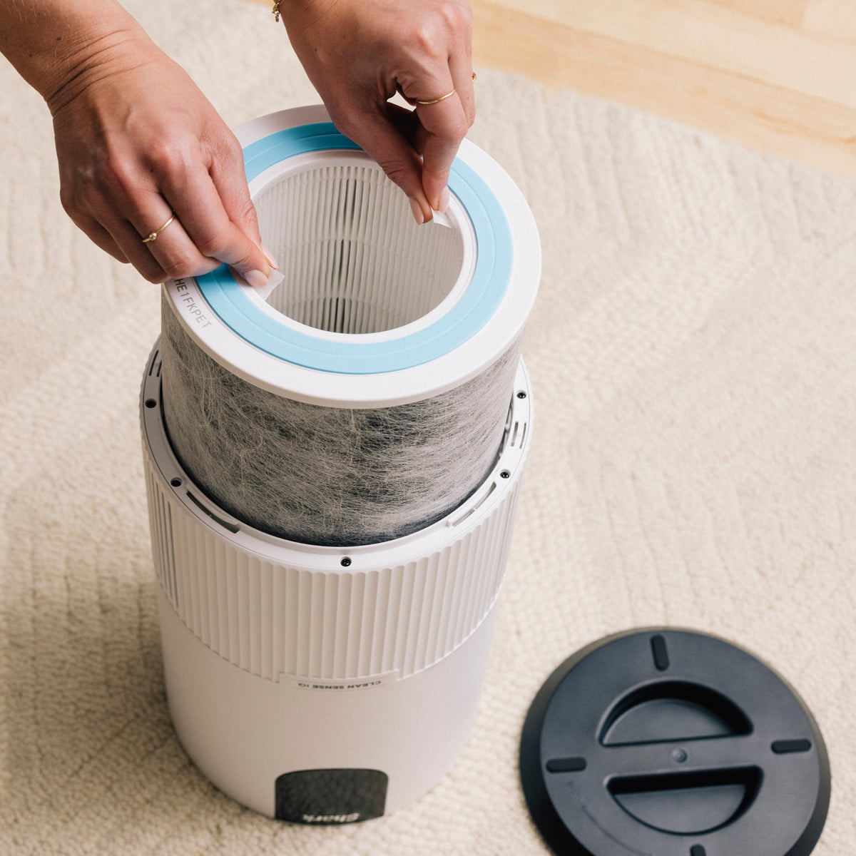 Clean Sense Air Purifier w/ True HEPA For Bedroom/Office