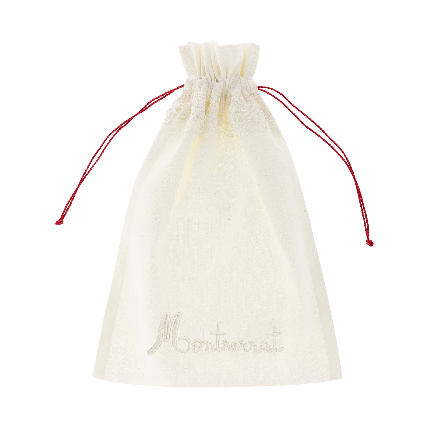 Camarinas Lingerie Bag Name in White