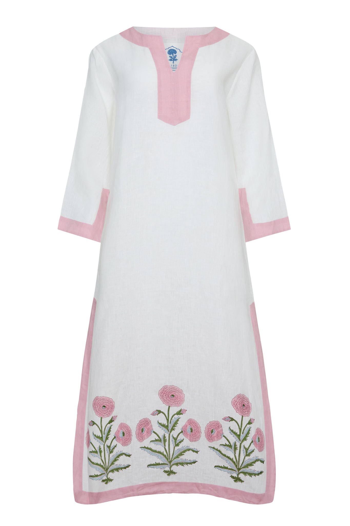 Hampton Caftan Pink Flower
