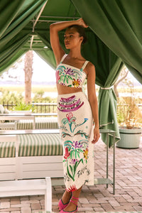Lynne Skirt in Anniversary Print