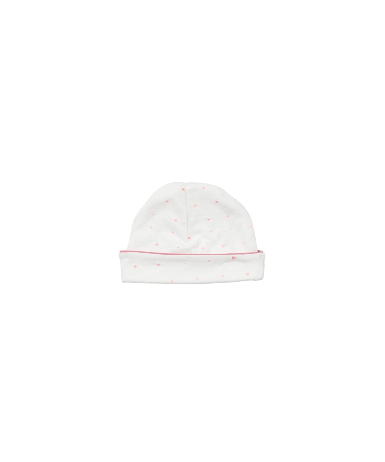 Hazy Hat in Rose Hearts
