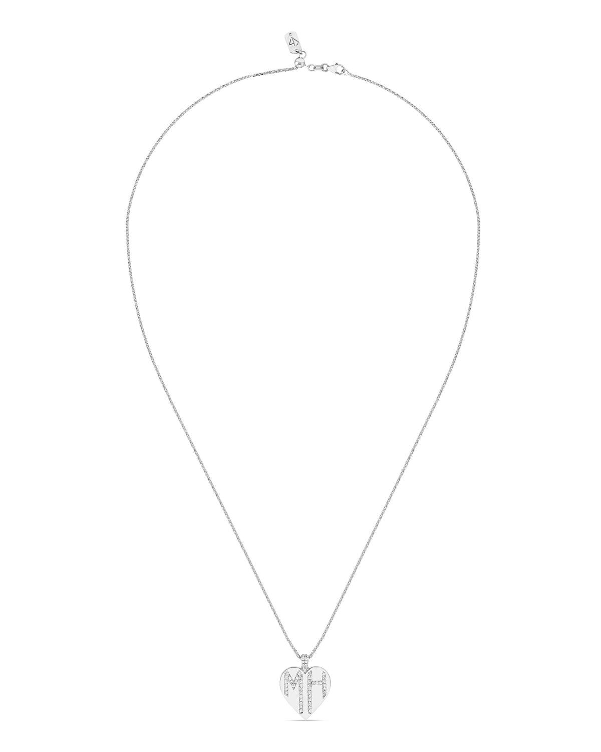 14k white gold