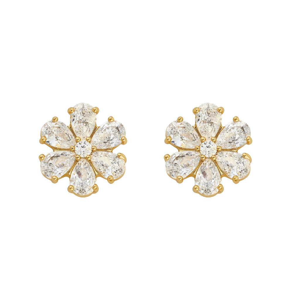 Holly Stud in Yellow Gold