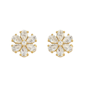 Holly Stud in Yellow Gold