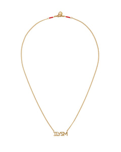 The ILYSM Pendant Necklace