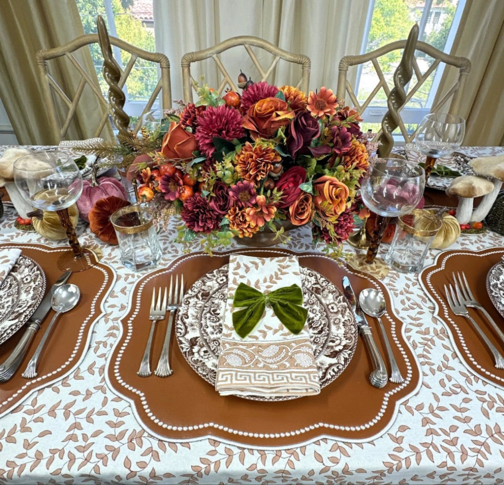 Woodland Leaves Tablecloth