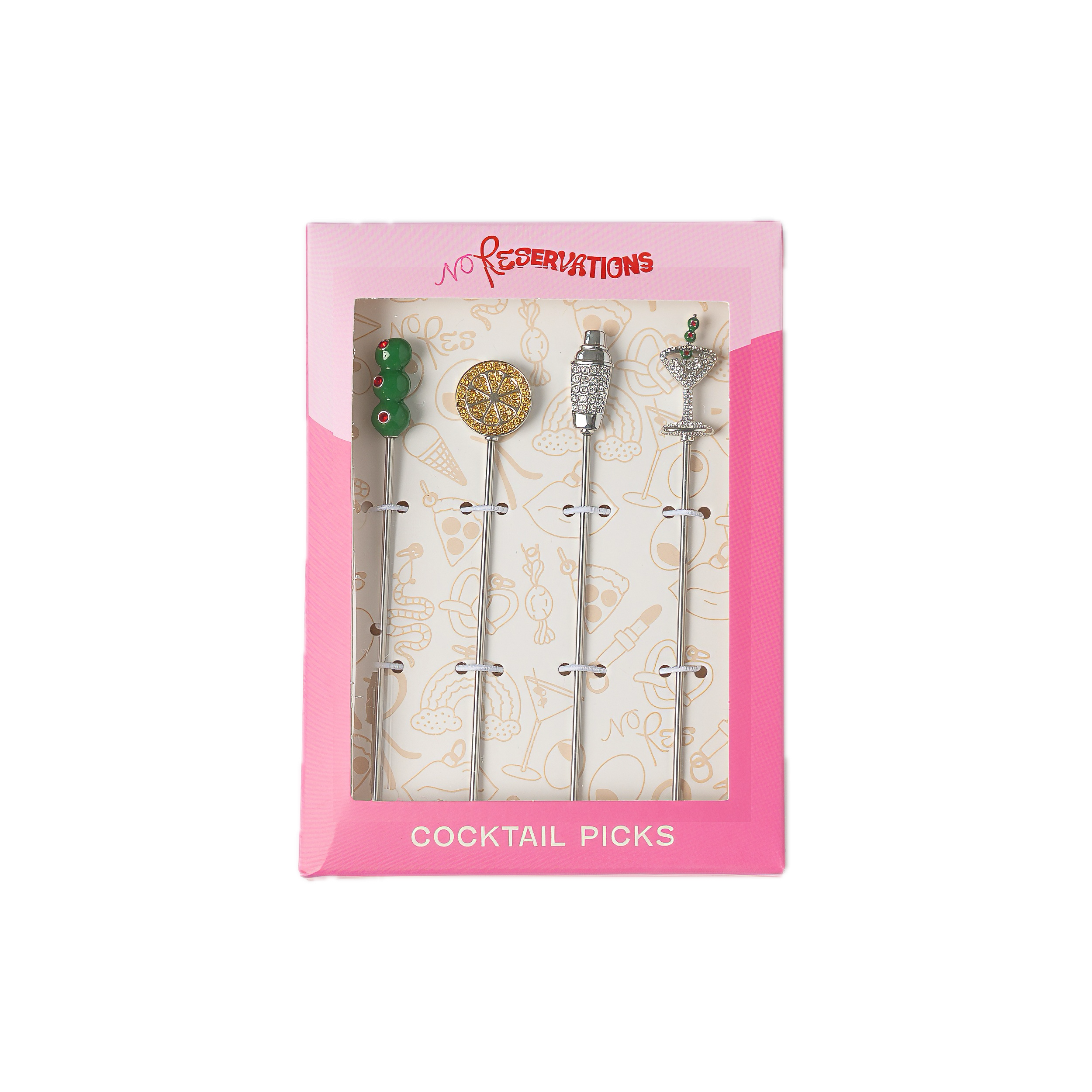 Martini Cocktail Pick, Set of 4