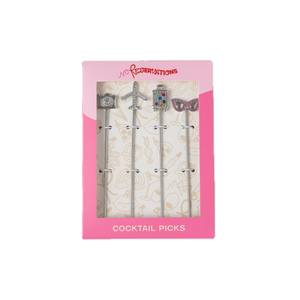 Jet Setter Cocktail Pick, Set of 4