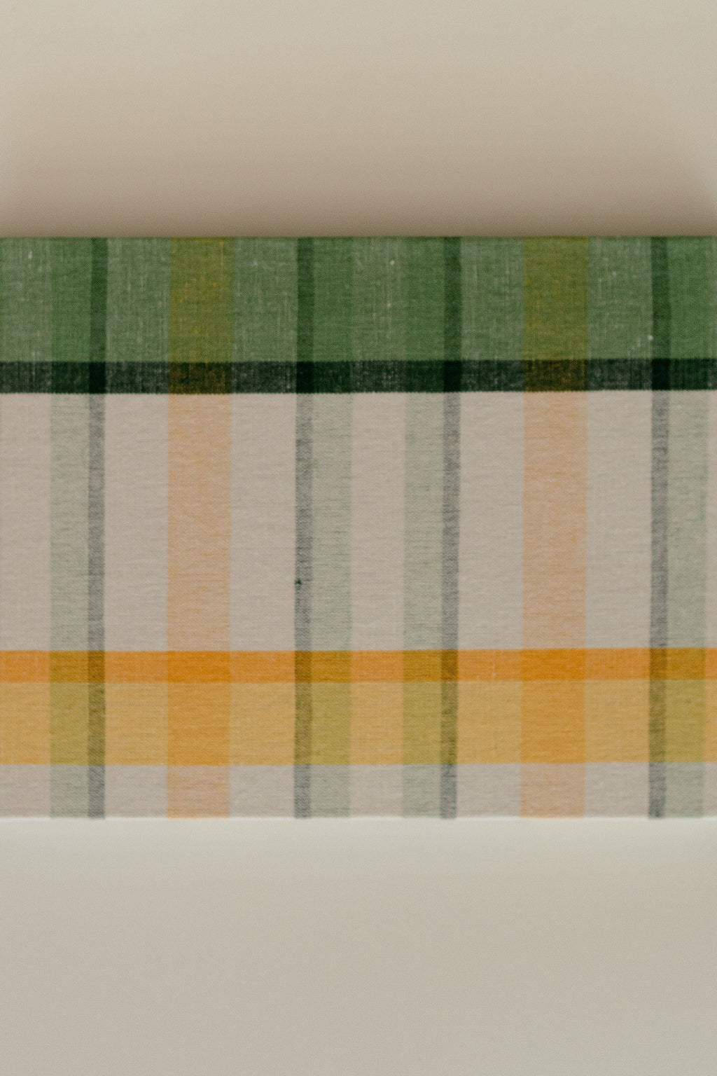 Guest Book in Plaid