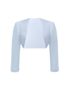 The Liza Bolero in Pale Blue
