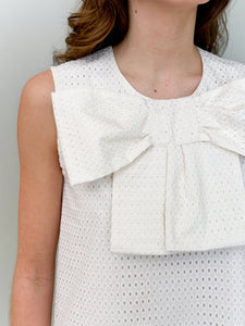 Mimi Dress in Broderie Anglaise