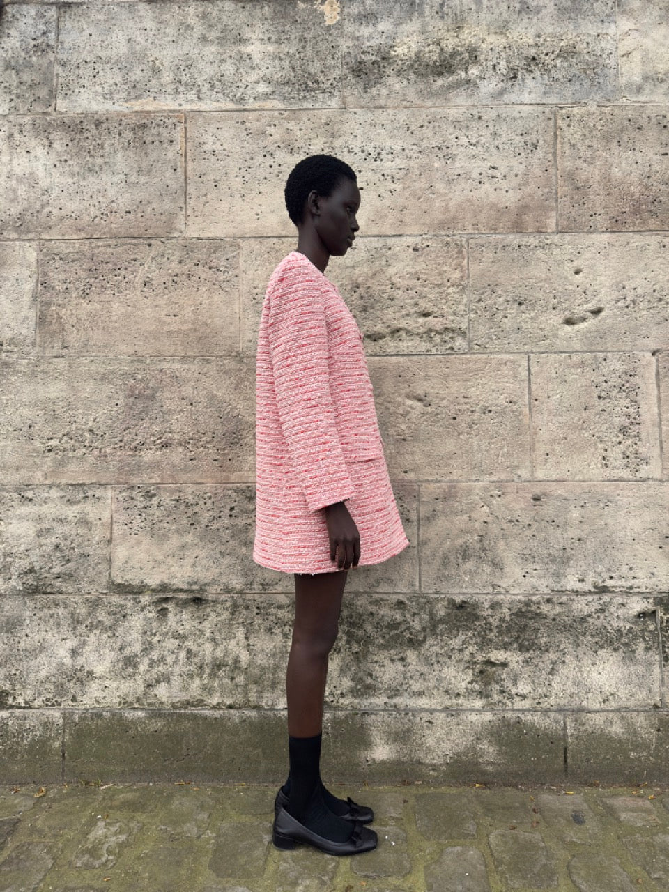 Stephanie Jacket in Rouge Bateau