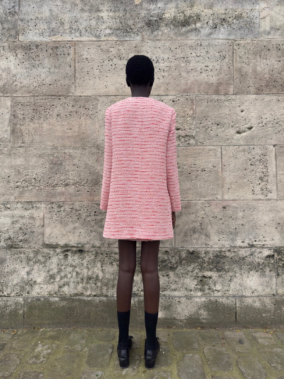 Stephanie Jacket in Rouge Bateau
