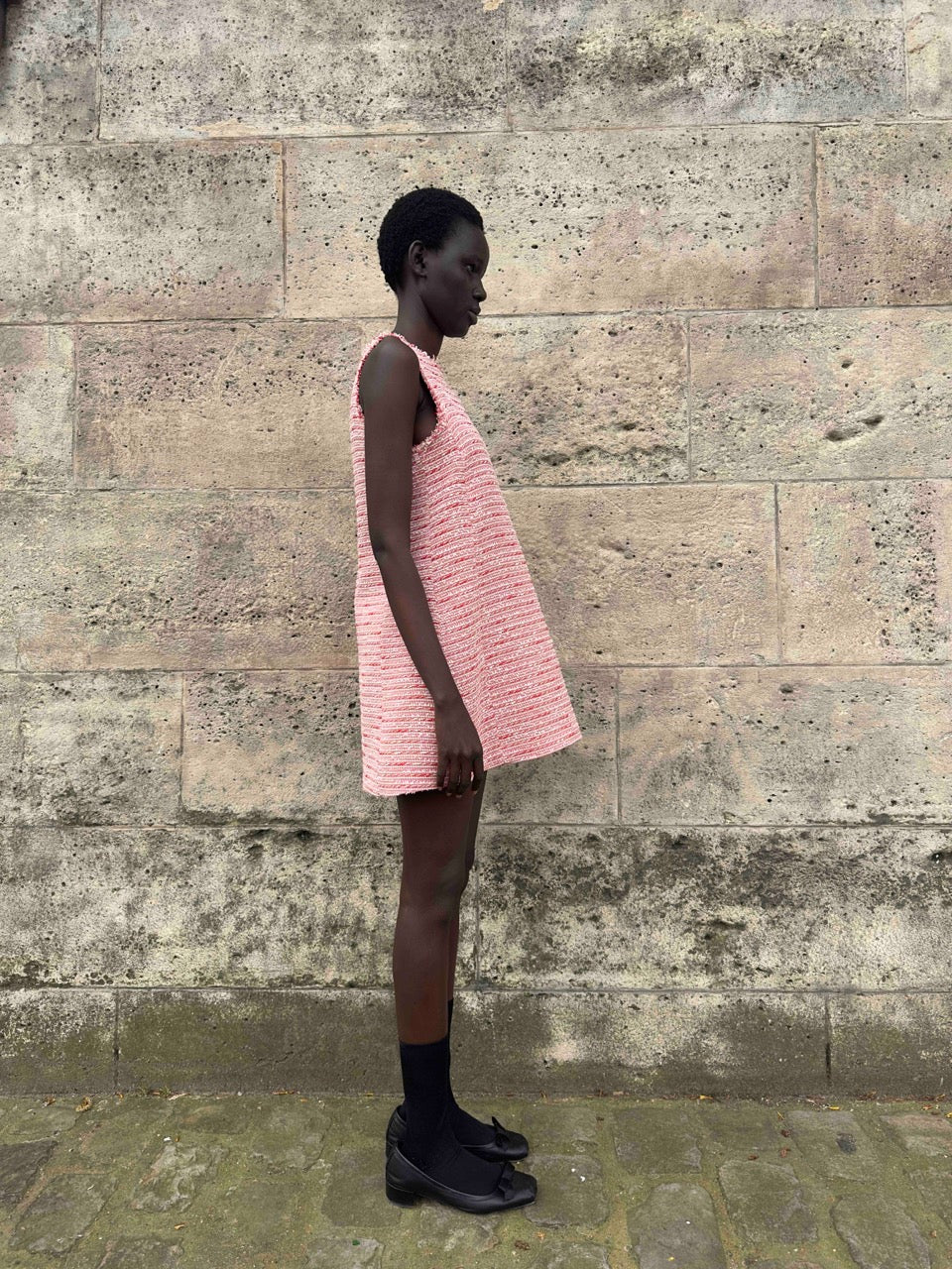 Jane Dress in Rouge Bateau