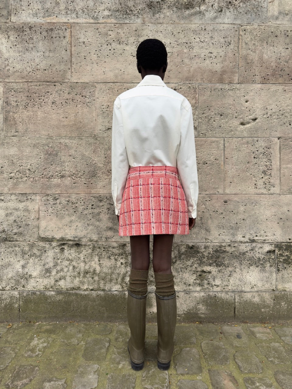 Lydia Skirt in Rouge Étoile