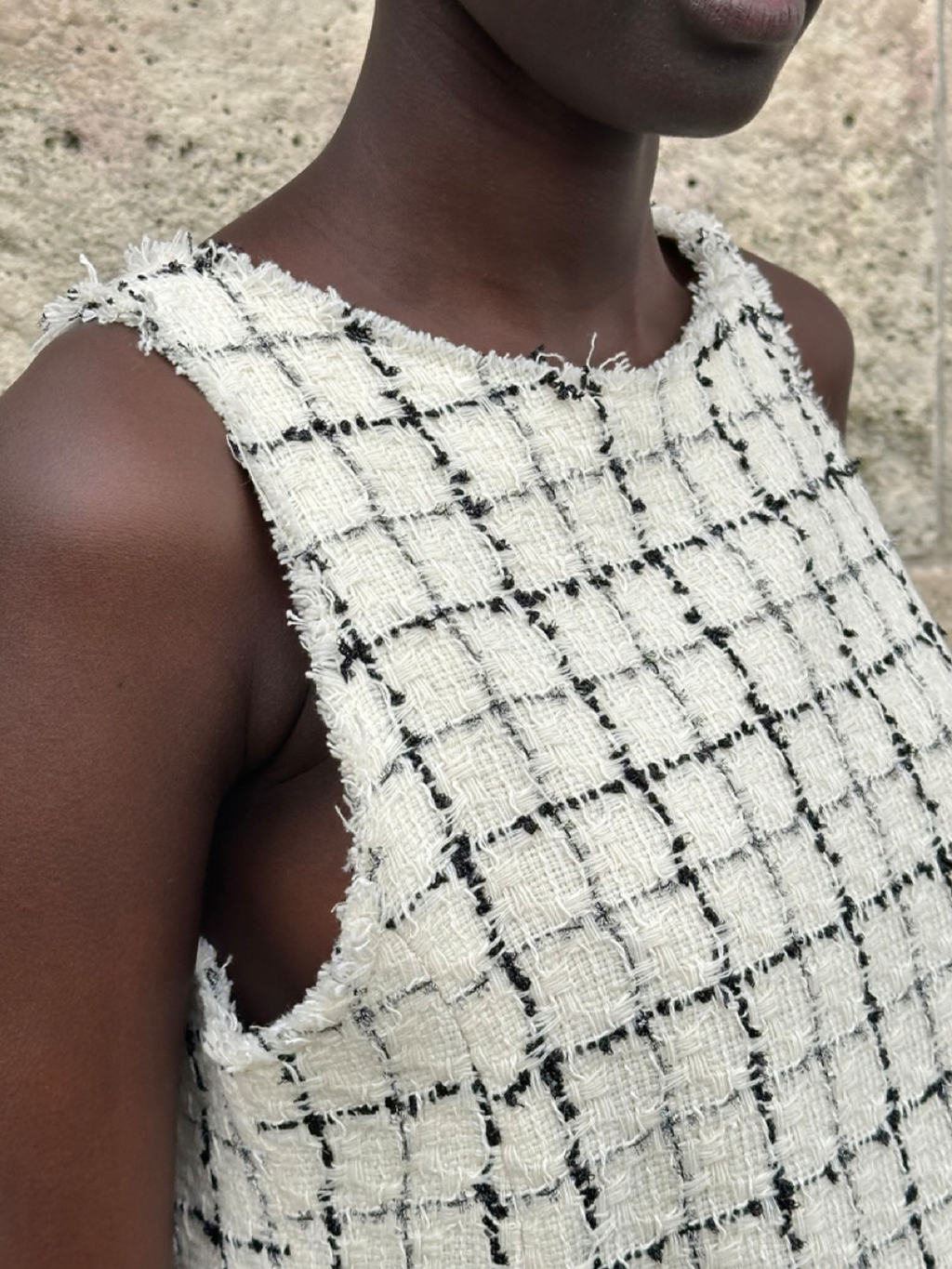Jane Dress in Carré Alpin