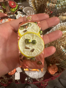 Salmon with Lemon & Capers Ornament