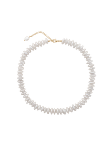 Isla Necklace in White