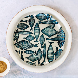 Isola Glass Salad Plate