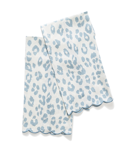 Matouk Schumacher Iconic Leopard Guest Towels, Set of 2