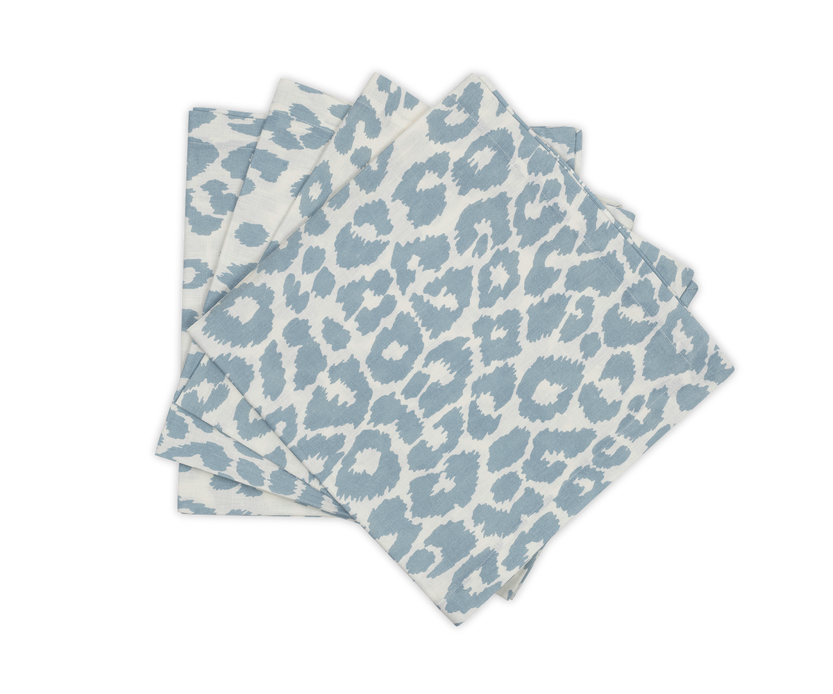 Matouk Schumacher Iconic Leopard Napkin, Set of 4