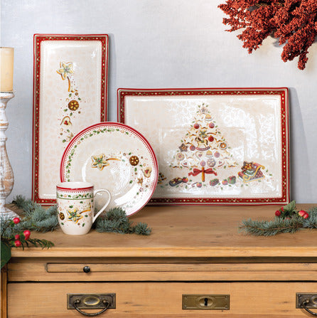 Winter Bakery Delight Mug, Falling Star in Multi